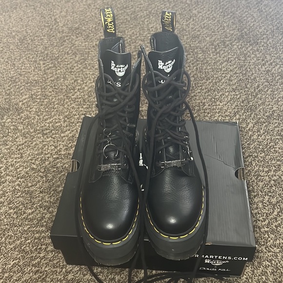 Dr. Martens X Dolls Kill Jadon Hi Max Boots - Picture 5 of 11